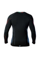 Roadskin® basisshirt met ritssluiting lange mouw voor mannen